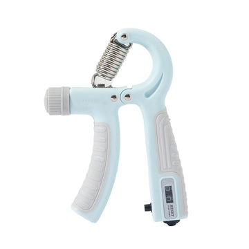 Hand grip force de préhension réglable force de préhension 5-60 kg renforçateur de bras design ergonomique antidérapante Bleu ciel